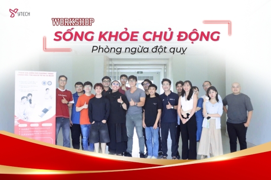 Workshop Sống khoẻ chủ động phòng ngừa đột quỵ