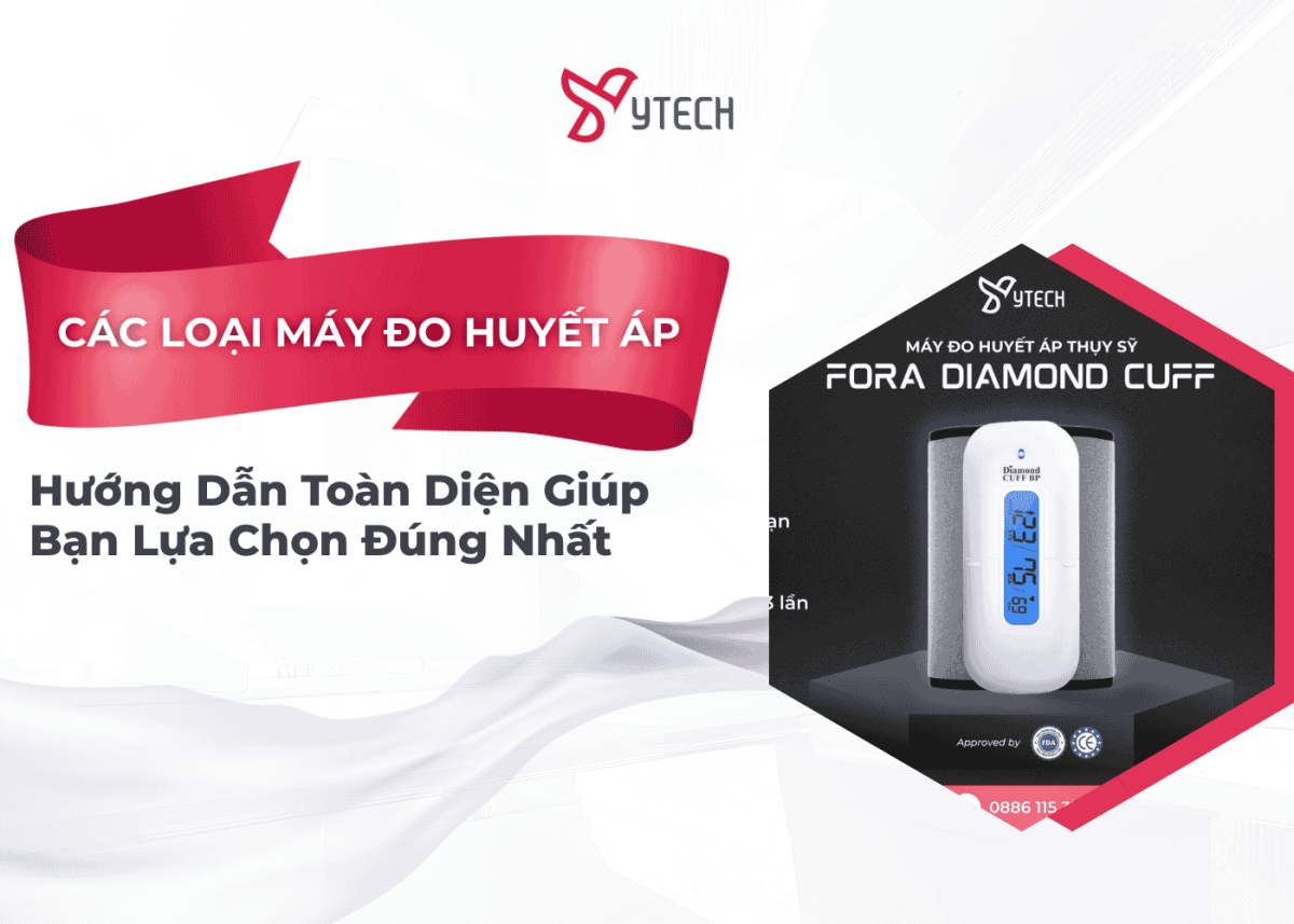 CÁC LOẠI MÁY ĐO HUYẾT ÁP HƯỚNG DẪN TOÀN DIỆN GIÚP BẠN LỰA CHỌN ĐÚNG NHẤT