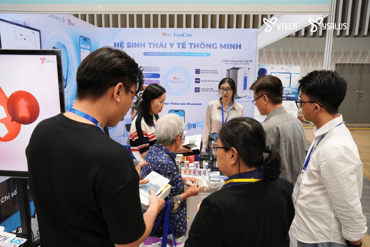 YTech tại PHARMEDI & HEALTHCARE VIETNAM 2026 3 ngày kết nối và lan tỏa giá trị chăm sóc sức khỏe chủ động
