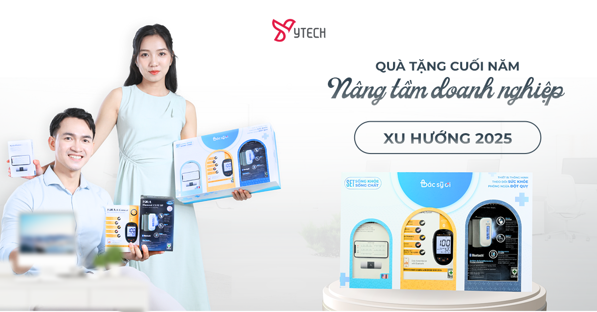 Nâng tầm doanh nghiệp với giải pháp quà tặng sức khỏe Set Sống Khỏe Sống Chất xu hướng năm 2025.