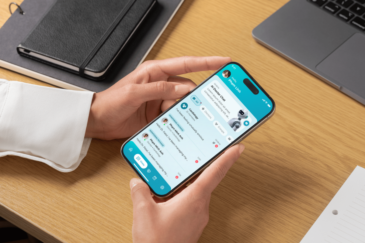Kết nối với bác sĩ qua app YSalus