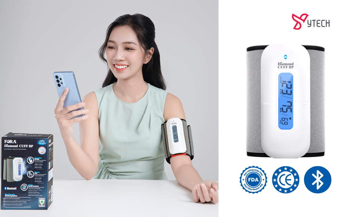 Máy đo huyết áp Fora Diamond Cuff BP (Fora P80) là dòng phổ biến trên thị trường hiện nay.
